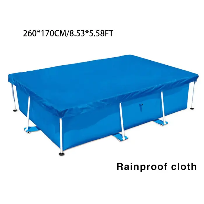 Couverture de piscine épaisse, anti-poussière, imperméable, protection pour jardin, utilisation en extérieur, couverture de piscine étanche à la pluie