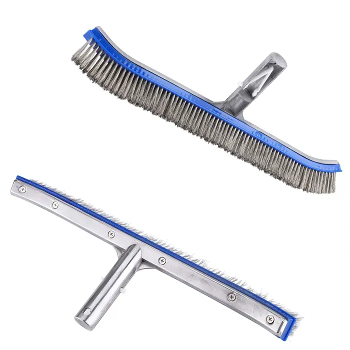 Brosse en acier pour murs astronomiques de piscine