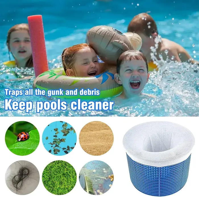 Sac filtrant élastique pour piscine