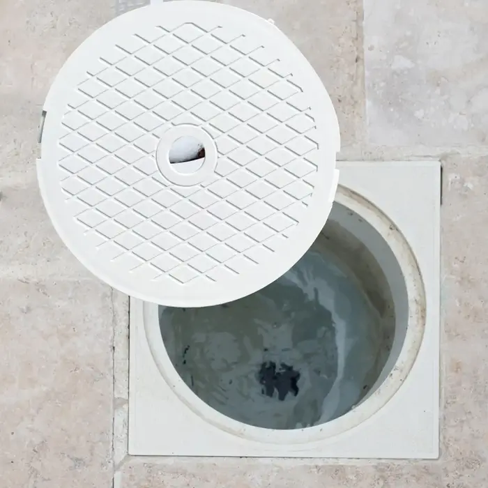 Couvercle d'écumoire de piscine