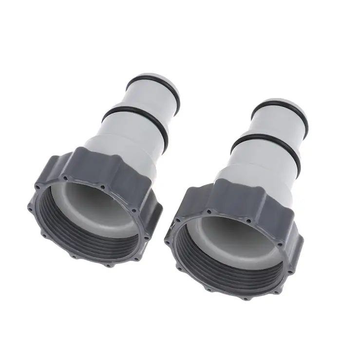 Adaptateur de tuyau de piscine avec collier pour pompes à connexion filetée Intex
