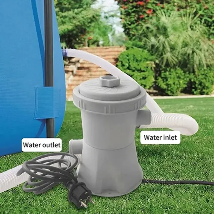 Pompe de filtration pour piscine FSTE-EU avec prise EU, 300 gallons, pour piscine hors sol, filtre à