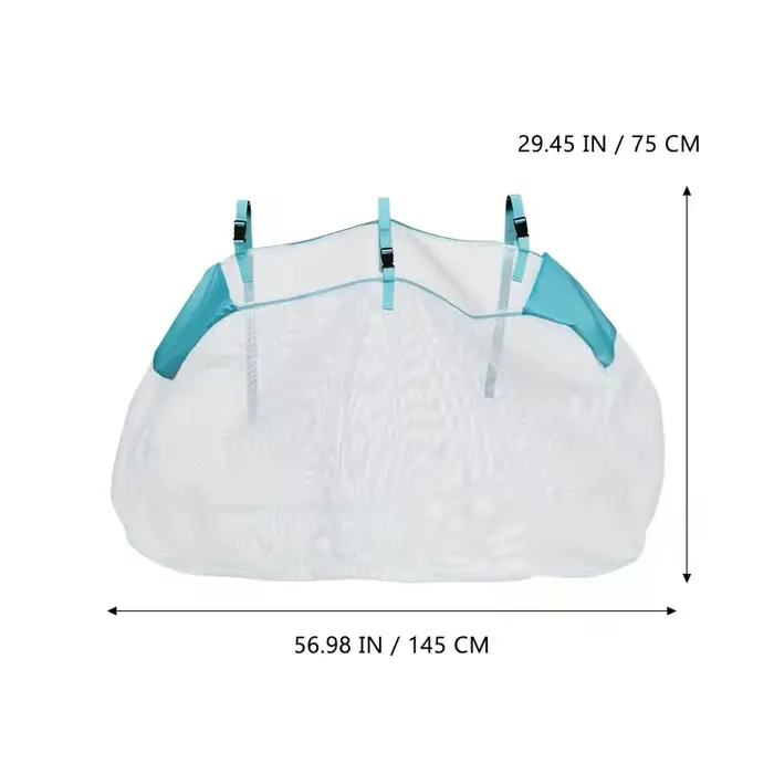 Sac filet de protection extra-large pour piscine – Sac de rangement extérieur de grande capacité