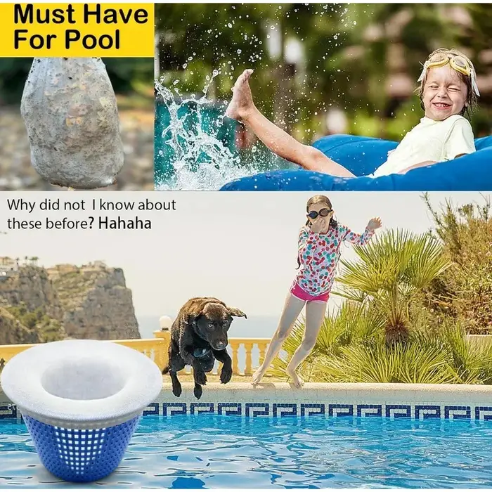 50/10PC Housse de protection pour piscine