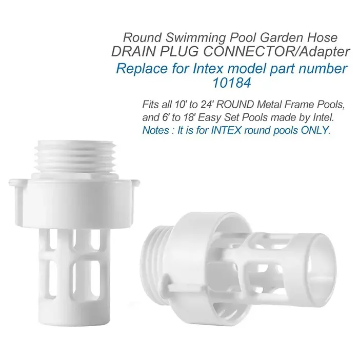 Adaptateur de connecteur de vidange de piscine pour tuyau Intex