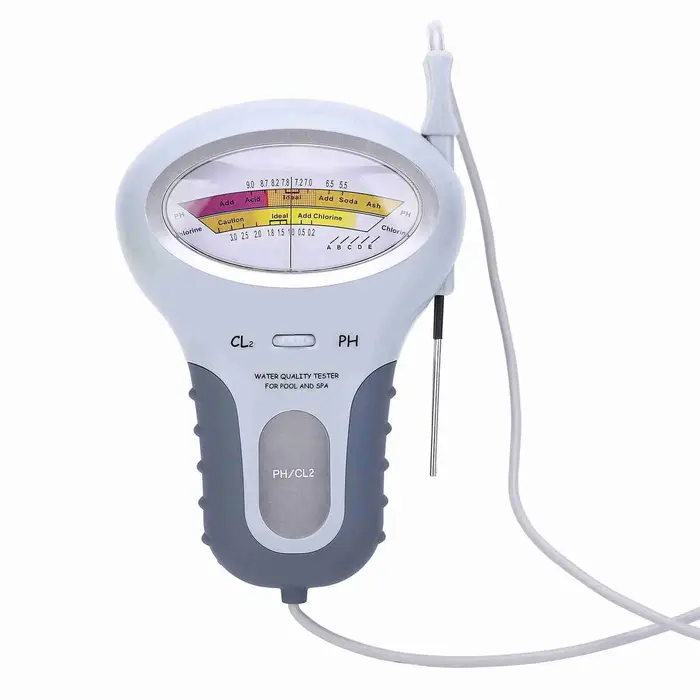 Analyseur de qualité de l'eau pour piscine et spa PC‑102 CL2