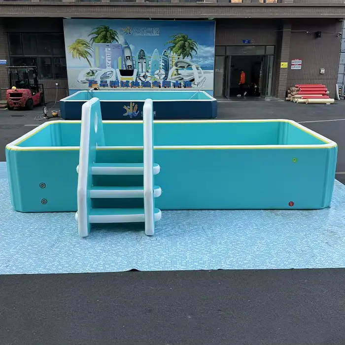 Piscine gonflable, PVC à 4 couches, piscine rectangulaire portable, 6m x 3m x 1.2m, grande piscine hors sol, piscine de jardin