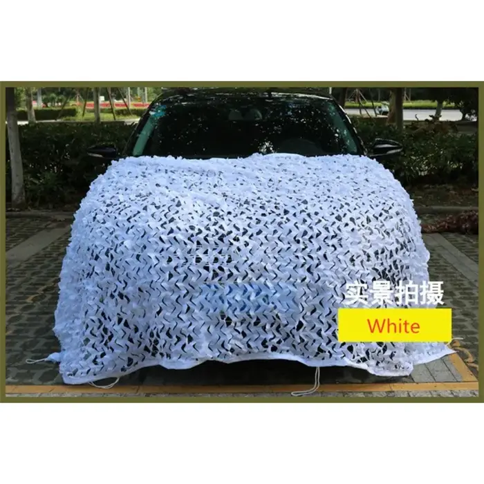 3X4m 3X5m 3X10m blanc Jungle désert renforcé Camouflage filet piscine plage Gazebo jardin abri solaire