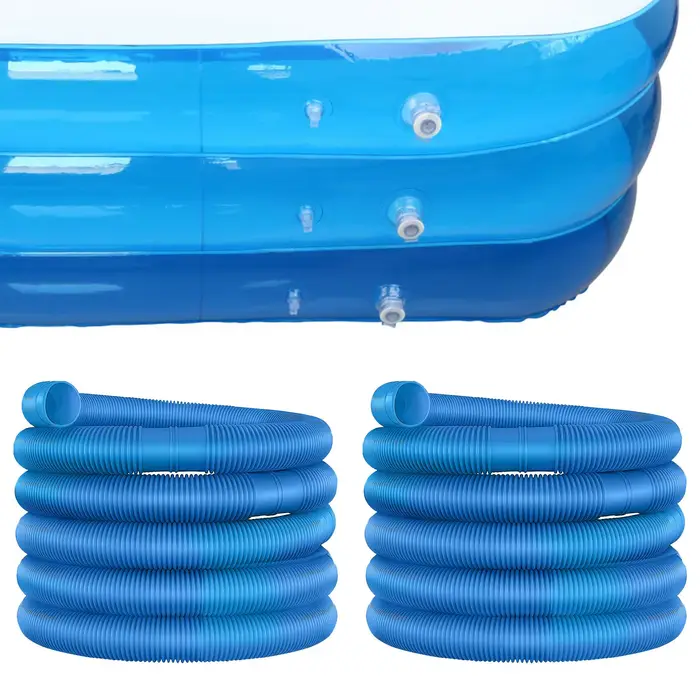 Tuyau de piscine flexible ondulé de 6
