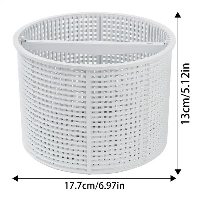 Panier de skimmer de piscine avec poignée