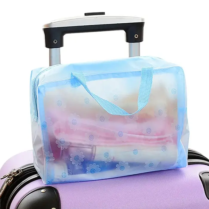 Sac de natation en PVC transparent pour femme