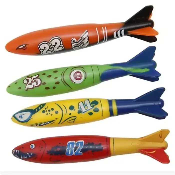 Jouet de lancer de fusée torpille, jeux de plongée en piscine, bâton sous-marin pour enfants, 1/3 pi