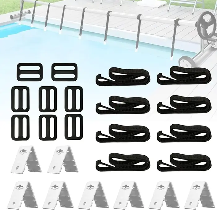 Ensemble de bobines de couverture de piscine