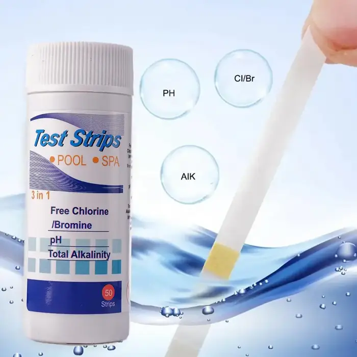 Papier de Test de PH pour piscine 3 en 1