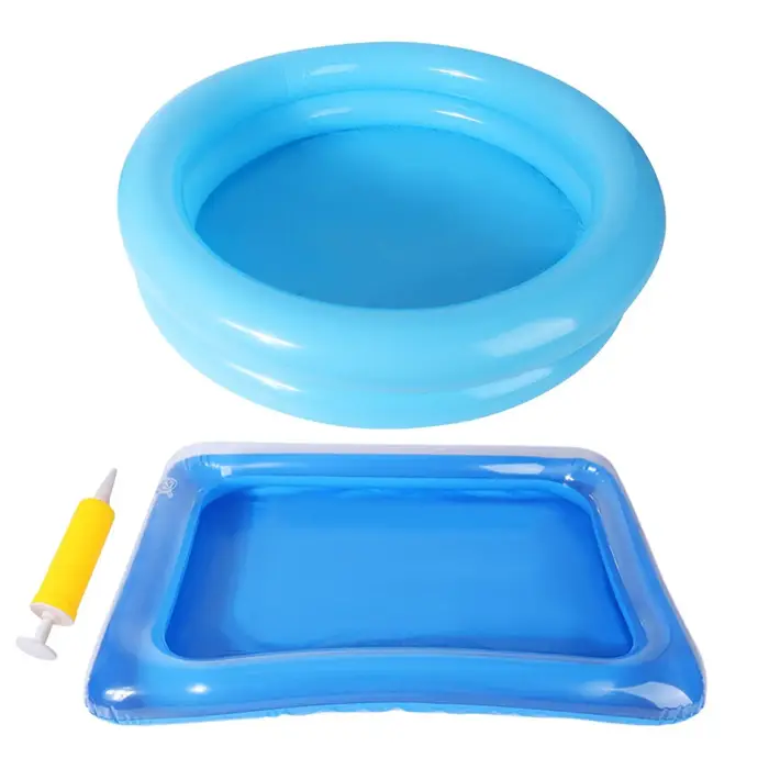 Bassin gonflable pratique pour bain de pieds