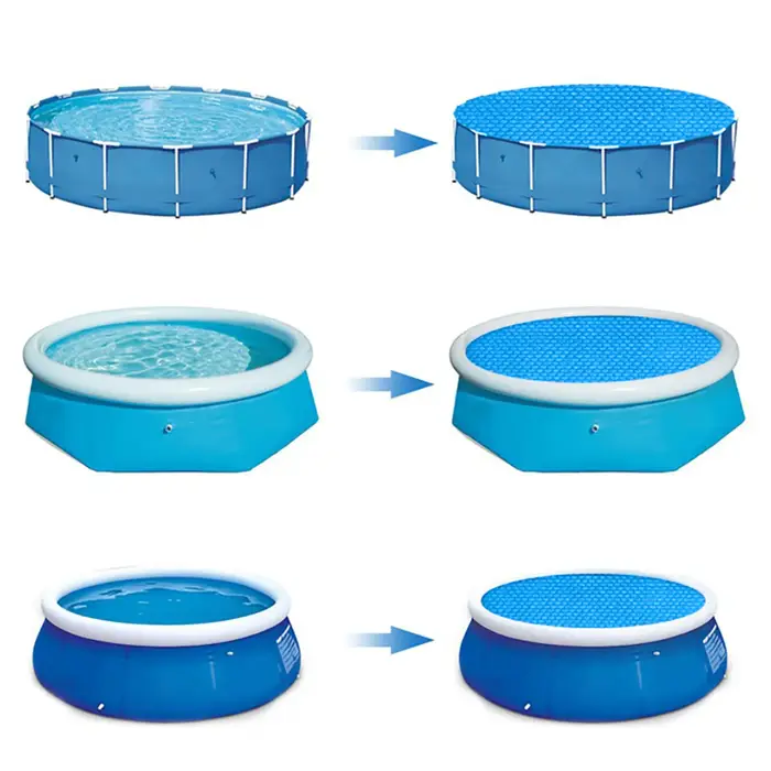 Couverture solaire pour piscine hors sol