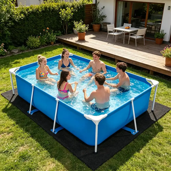 Tapis de protection pour piscine