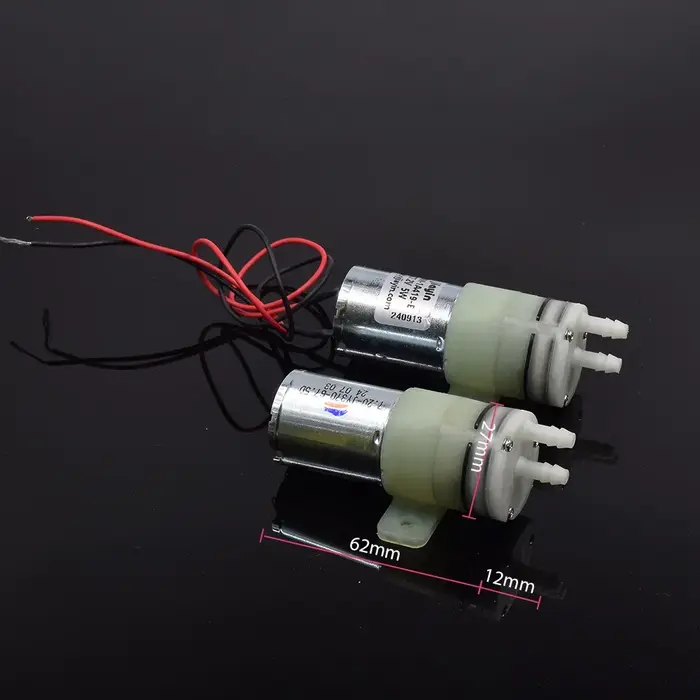 DC 6V 7.2V 7.4V 5W Micro 370 moteur pompe à eau Mini auto-amorçante aspiration