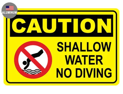 Signe de porte-parole DuryourAluminium, pas de plongée, natation, ne rouille jamais, haute qualité d