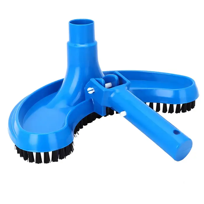 Tête d'aspirateur de piscine demi-lune, tête d'aspiration incurvée flexible, accessoire de livres