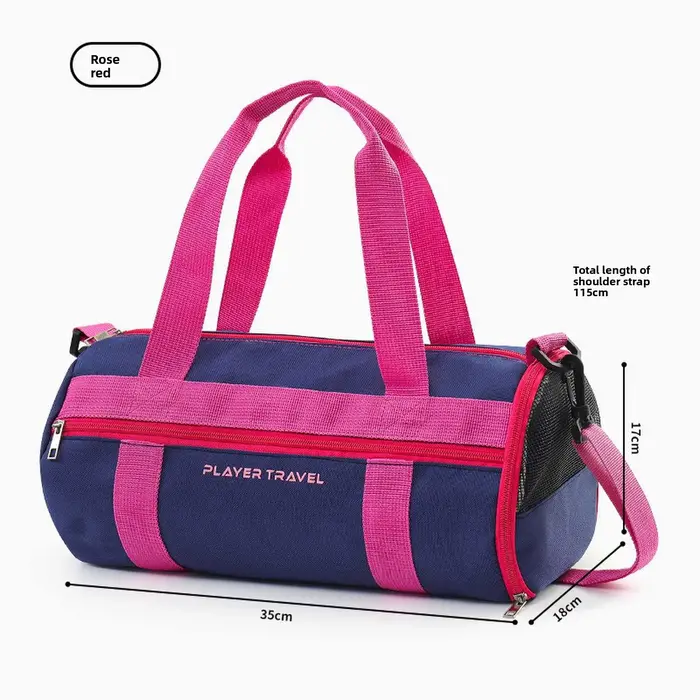 Sac de rangement de piscine étanche pour enfants, séparation sèche et humide, sac de Fitness cylindr