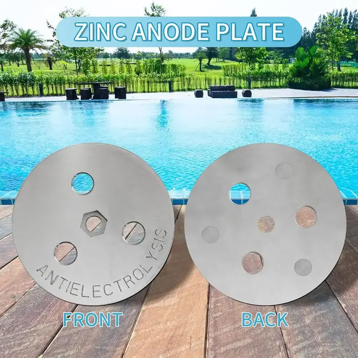 Écumoire de piscine poids Anode de Zinc panier de filtre