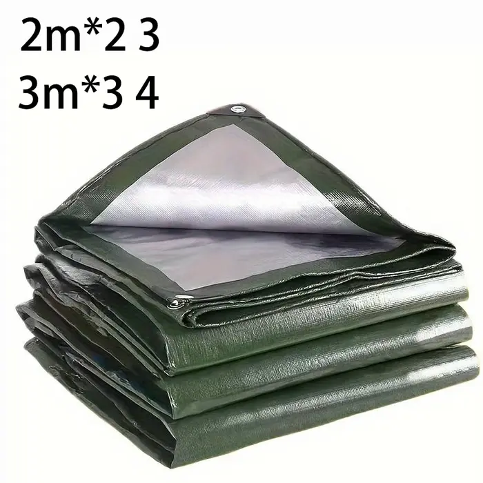 Bâche imperméable verte argentée TarLII