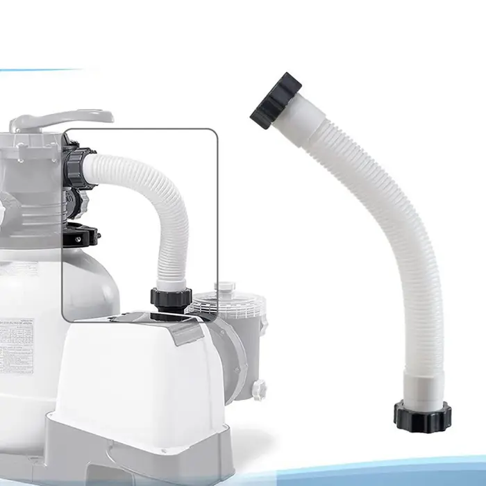 Tuyau de rechange pour pompe de filtration de sable de piscine 150/40 cm