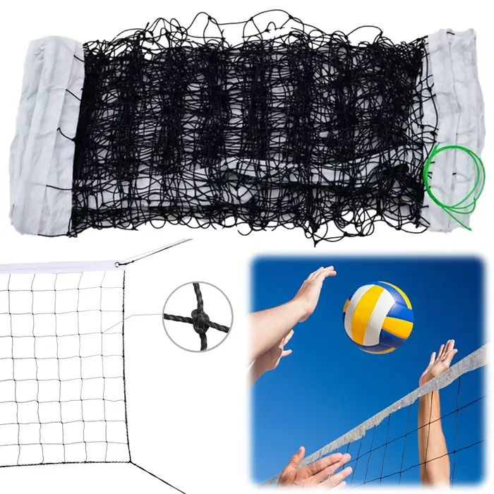 Filet de volley-ball portable de 950 cm