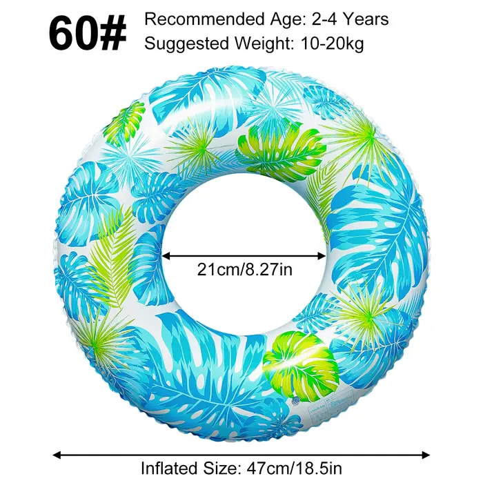 1 pièce de flotteurs et tubes gonflables pour piscine, amusants et décoratifs, pour piscine, plage, 