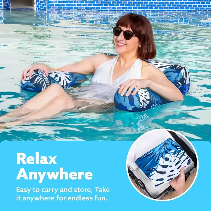 Fauteuil hamac gonflable pour piscine