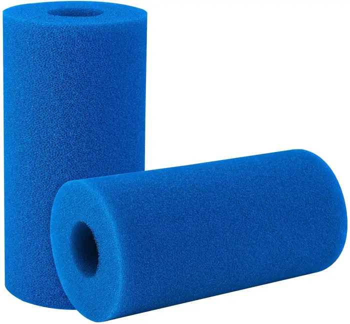 Mousse de filtre de piscine