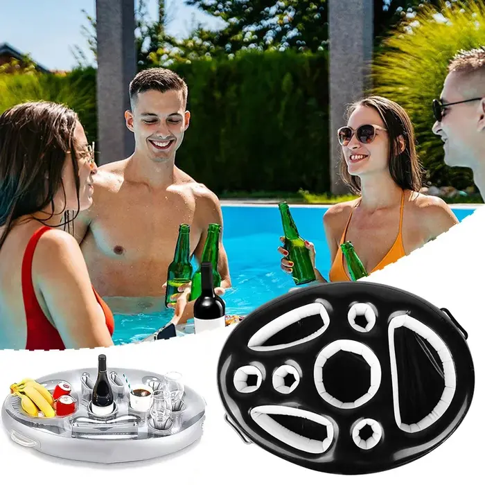 Table de piscine gonflable