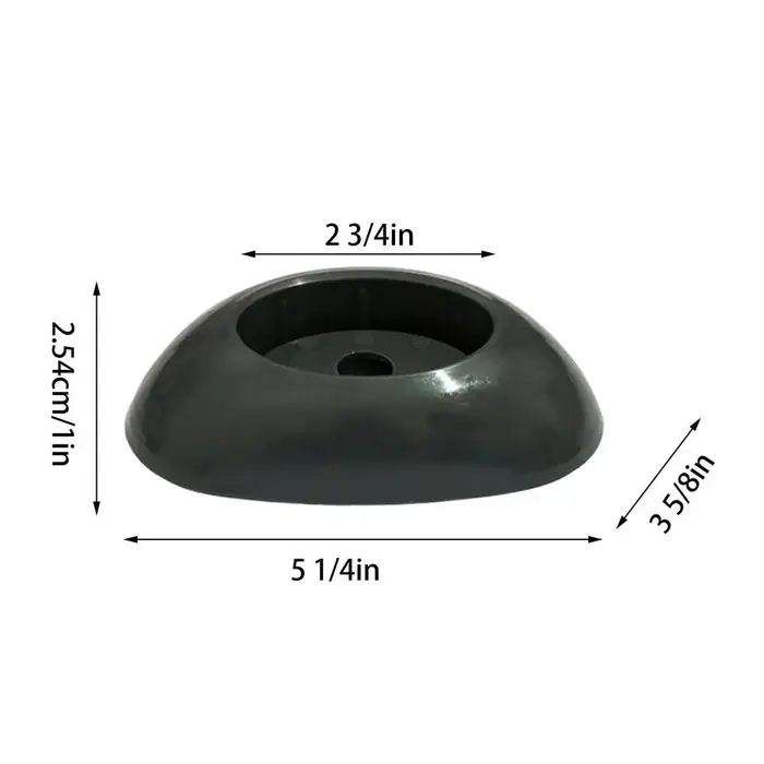 Lot de 4 embouts de pieds de piscine, embouts de pieds verticaux pour cadre de piscine, pièces de re