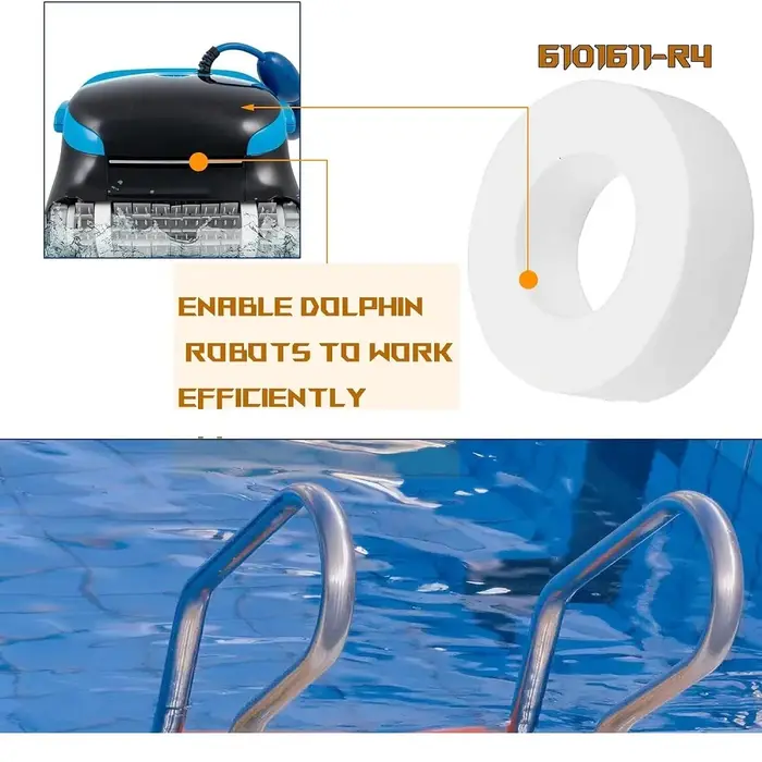 Anneaux d'escalade pour nettoyeur de piscine robotique