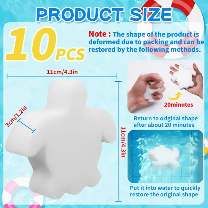10 balles anti-salissures pour piscine