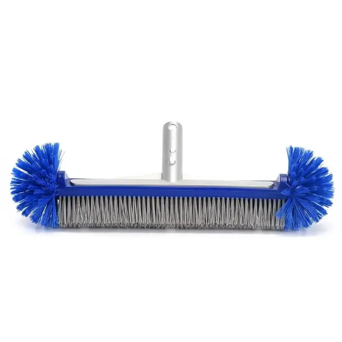 Tête de brosse de piscine avec brosse de nettoyage d'angle