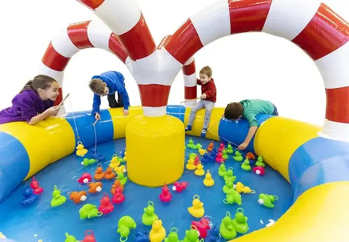 Piscines gonflables WINSUN pour la pêche, lagons gonflables pour la pêche aux canards, bassins flottants pour enfants et champs de mousse Renal