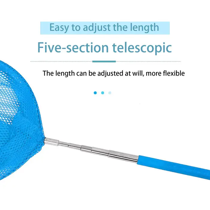 Nouvelle épuisette télescopique pour piscine