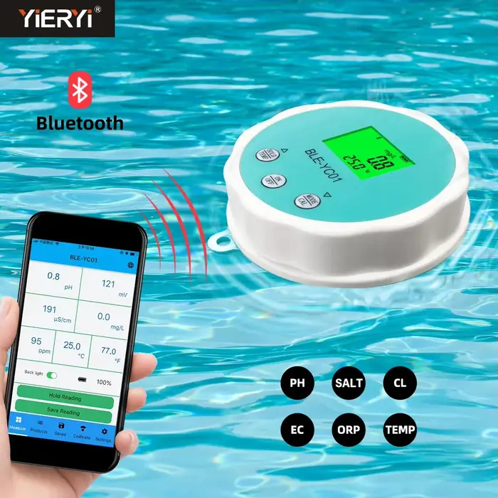 Analyseur intelligent de qualité de l'eau pour piscine