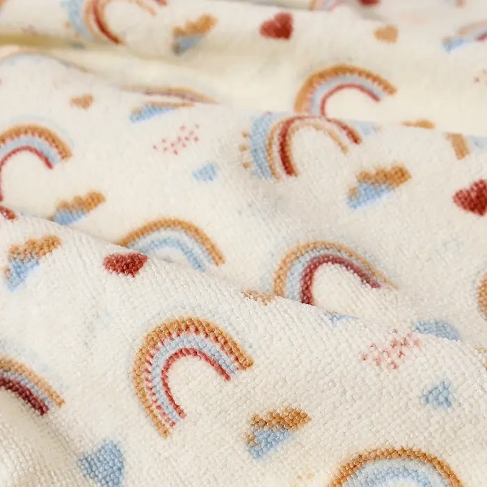 Elinfant 1Pc serviette de plage pour enfants piscine bain peignoir