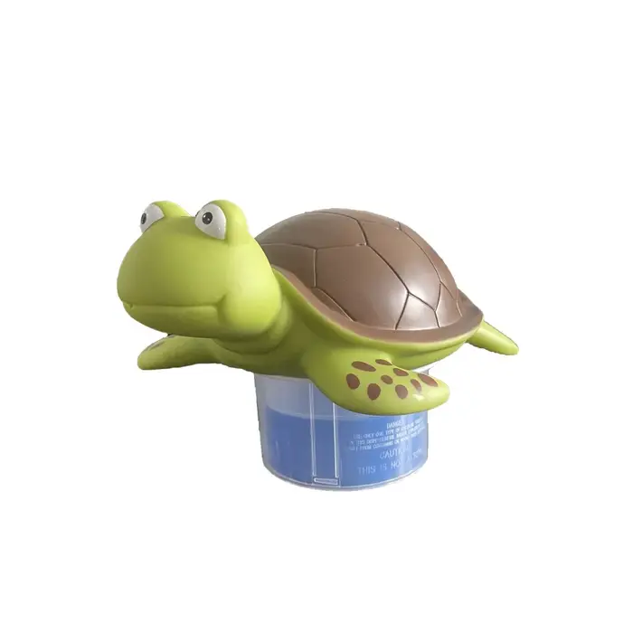 Distributeur de chlore flottant pour piscine (Turtle verte)