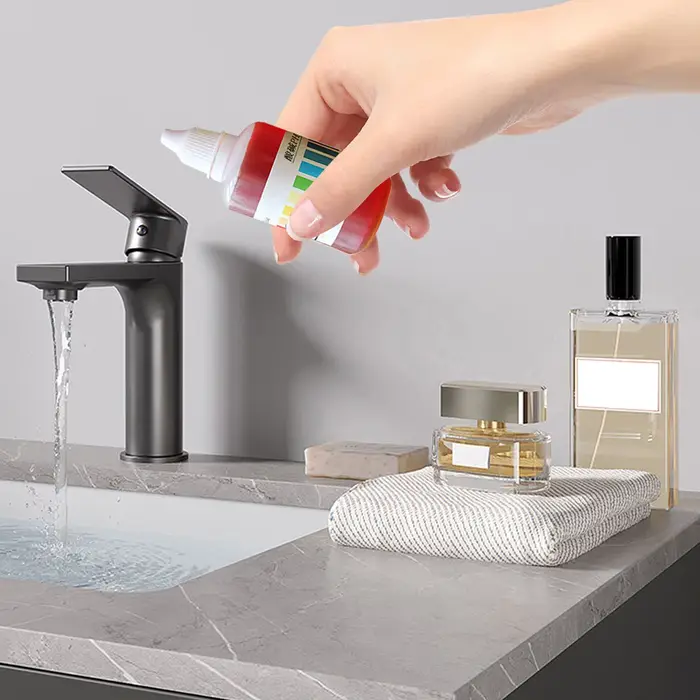 Agent indicateur de pH en gouttes 50 ml pour la détection de la qualité de l'eau d'aquarium