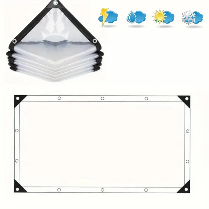 Bâche transparente grande personnalisée 2*3m 4 5 6 7 8 9 10 M 5