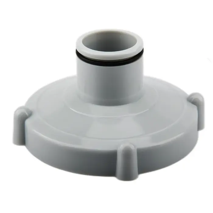 Adaptateur de tuyau de piscine bleu/gris