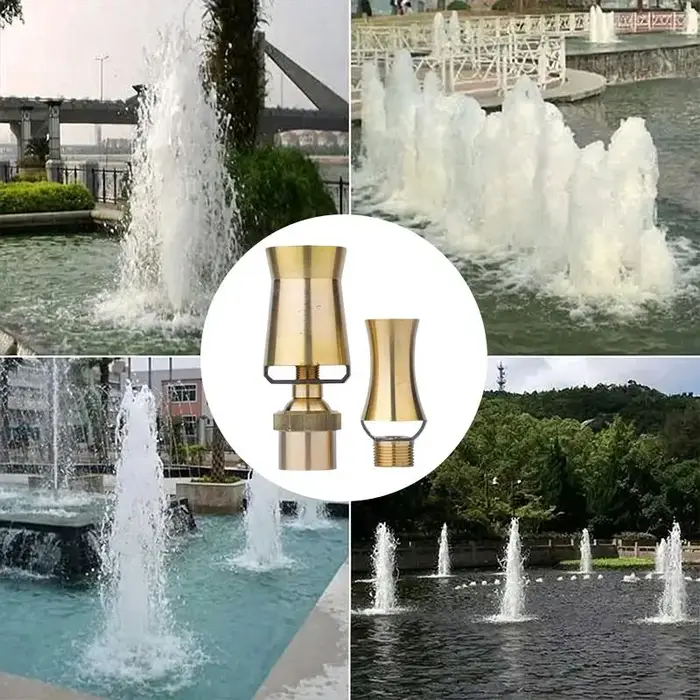 Buse de fontaine décorative pour piscine