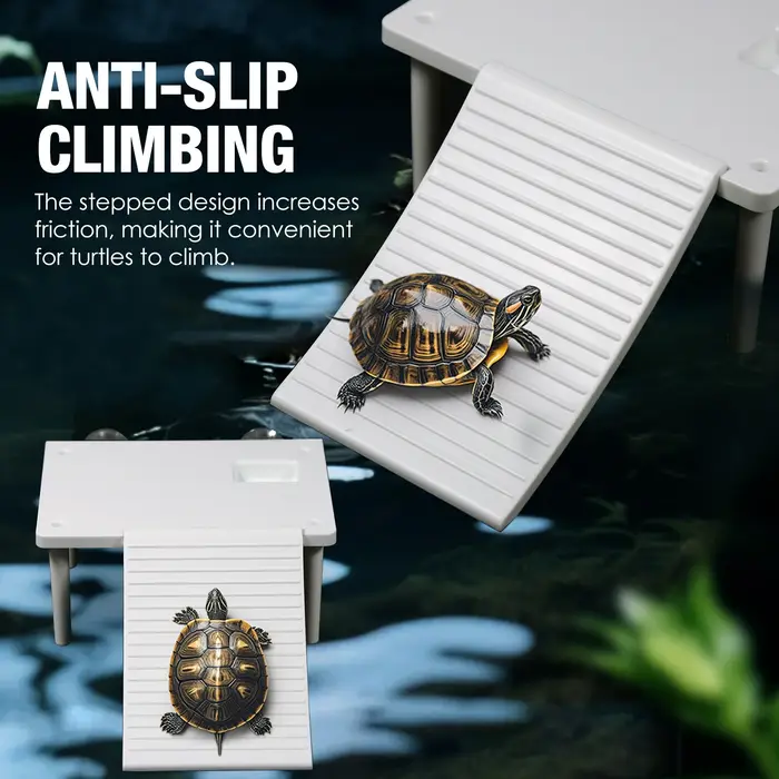 Plateforme de bain de soleil tortue