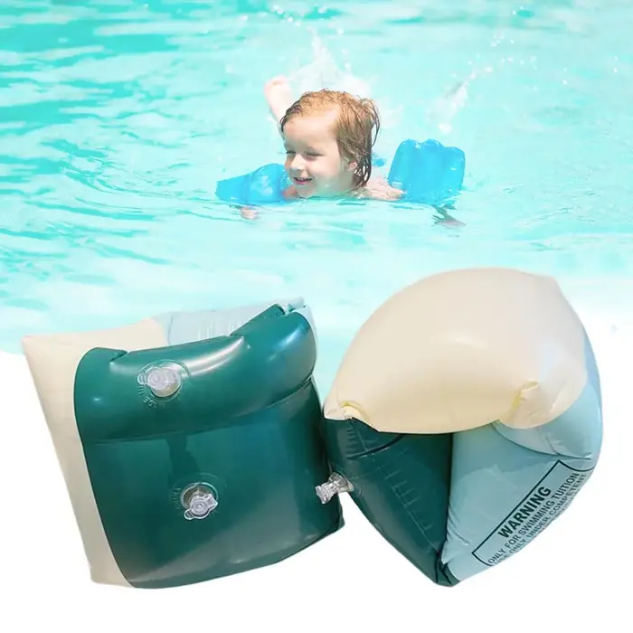 Brassards de bouée de piscine à double airbag
