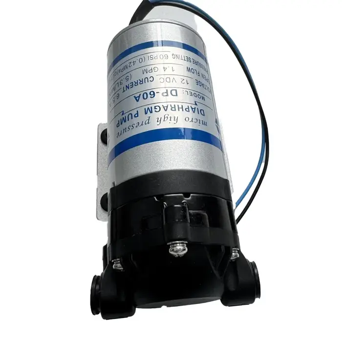 Micro pompe à membrane haute pression DP60A 12V 24V 5L/min 60PSI 5m