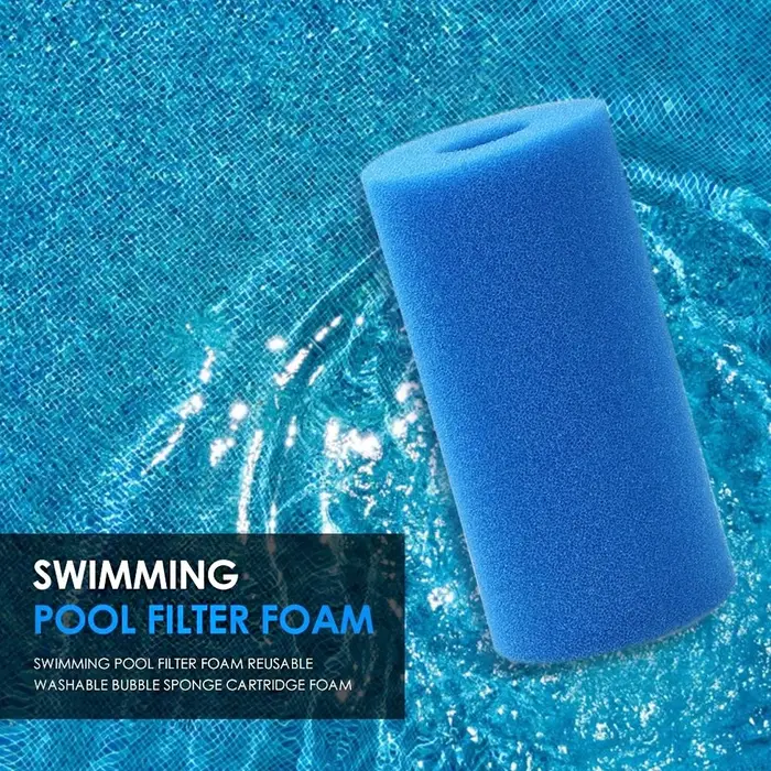 Pour Intex Type I/II/SI/H/A/B lavable piscine filtre éponge réutilisable mousse nettoyant baignoire